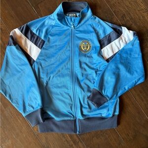 Kids Philadelphia Union Blue Zip-Up Track Jacket